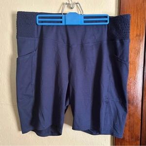 Maurices Blue Athletic Running Biking Shorts XXL